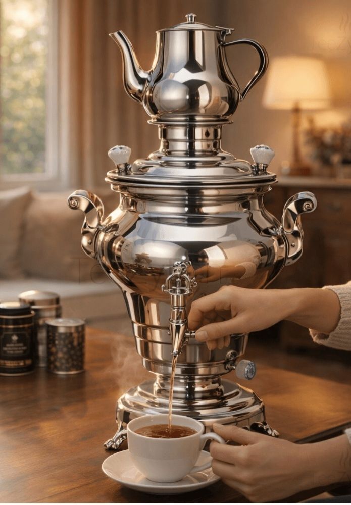 Appareils de cuisine: BEEM Samowar Rebecca III Chrom, 1800W, CH Stecker – D'occasion à Allenwinden par Jojoly