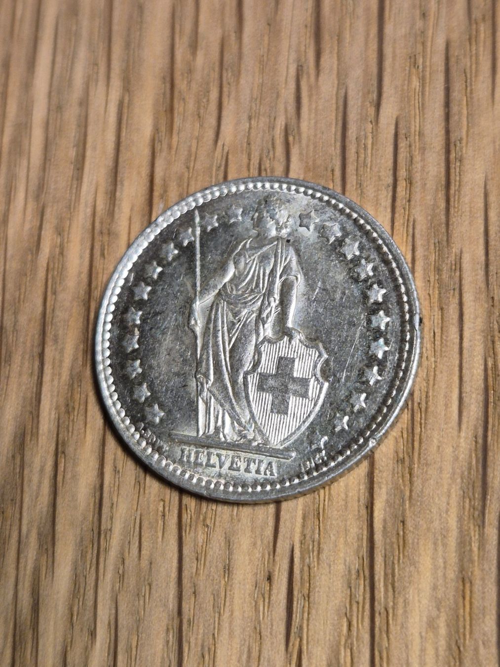 Tutti le monete: 1 Franken 1937 - Top-Stück! – Usato da Mels venduto da Goldenfalcon 1