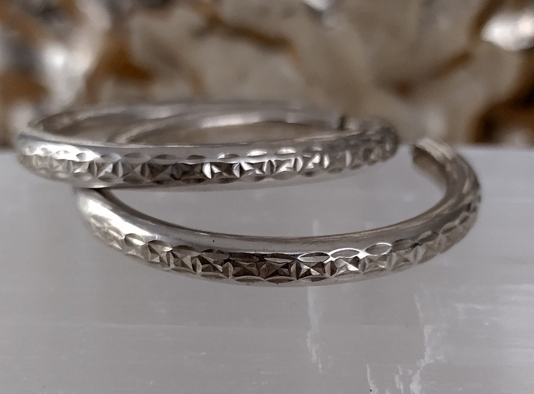 Orecchini pendenti & Orecchini a lobo: GROSSE CREOLEN OHRRINGE IN 925 SILBER – Usato da Romanshorn venduto da BoutiqueA 2