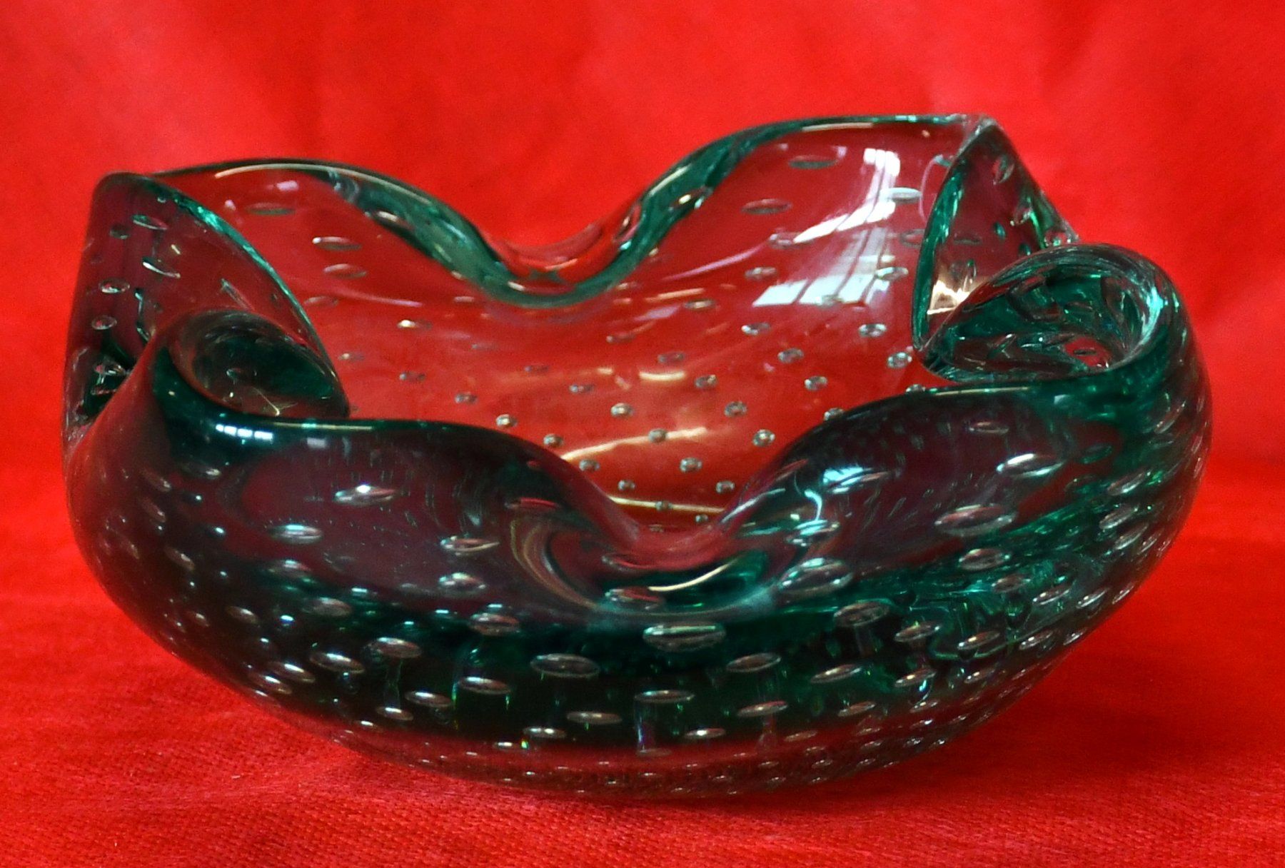 Murano Schalen: Schale  aus Murano Glas 18x15 cm – Gebraucht aus Rotkreuz von salsanera 1