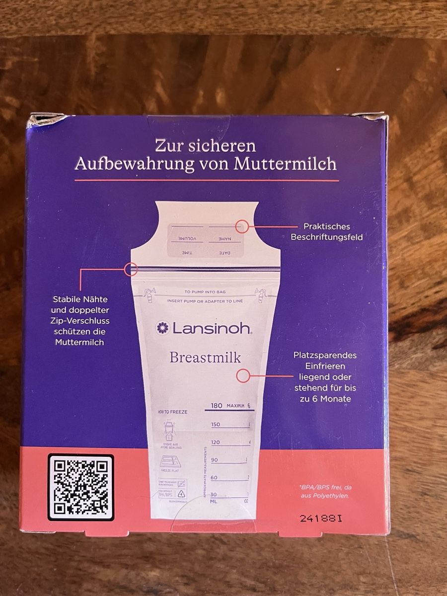 Behälter & Ähnliches: Muttermilchbeutel – Neu und originalverpackt aus Maienfeld von DivicoHelveticus 1
