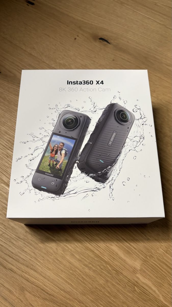 Insta360 Action Cam: Insta360 X4 – Gebraucht aus Saubraz von Ehoekie
