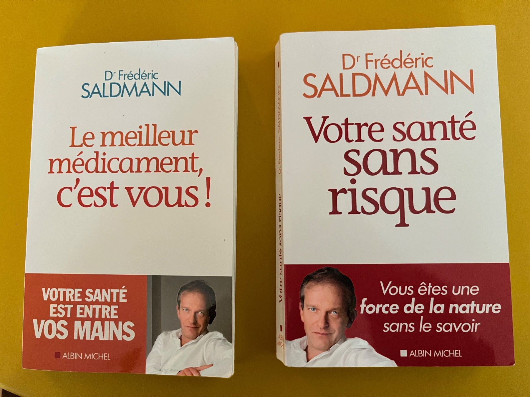 Libri: 2 livres de Dr Frédéric Saldmann – Usato da Biel-Bienne venduto da Doriskoloris