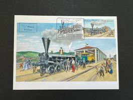 Baden  Ersttagskarte Eisenbahn 2013  (B498)