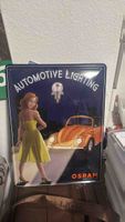 OSRAM Automotive Lighting Blechschild neuwertig