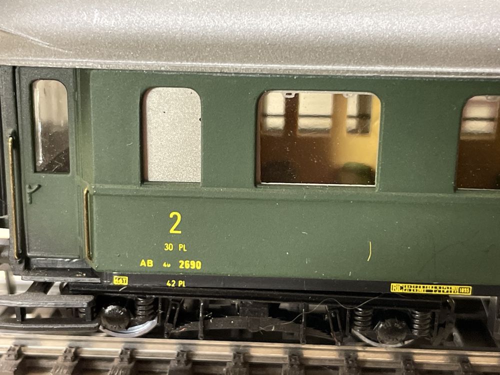 Metropolitan Modelleisenbahnen: SBB CFF FFS Metropolitan 1./2. Klasse AB4ü 2690, Top Zustand – Neu (gemäss Beschreibung) aus Gossau SG von Krokodil344 5