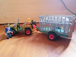 PLAYMOBIL 4832 Rangerfahrzeug mit Nashorn