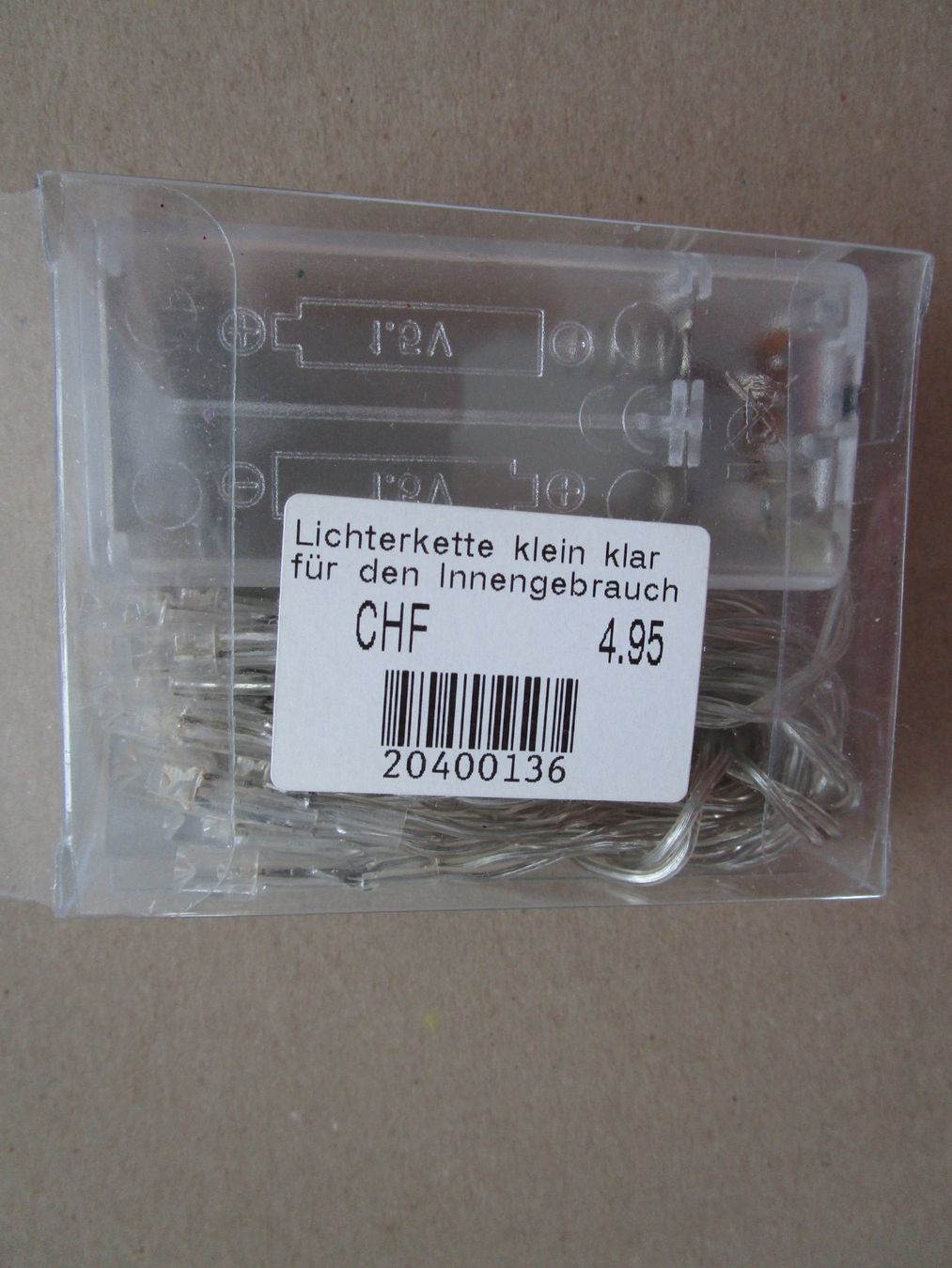 Ghirlande e barre luminose: Mini Lichterkette – Nuovo e nell'imballaggio originale da Grenchen venduto da Uhus15 1
