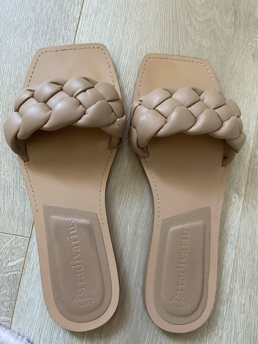 Scarpe da donna: Pantoletten Stradivarius Beige Grösse 38 – Usato da Thun venduto da Mare_Pia 1