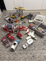 Konvolut Playmobil Figuren und Fahrzeuge grosse Menge