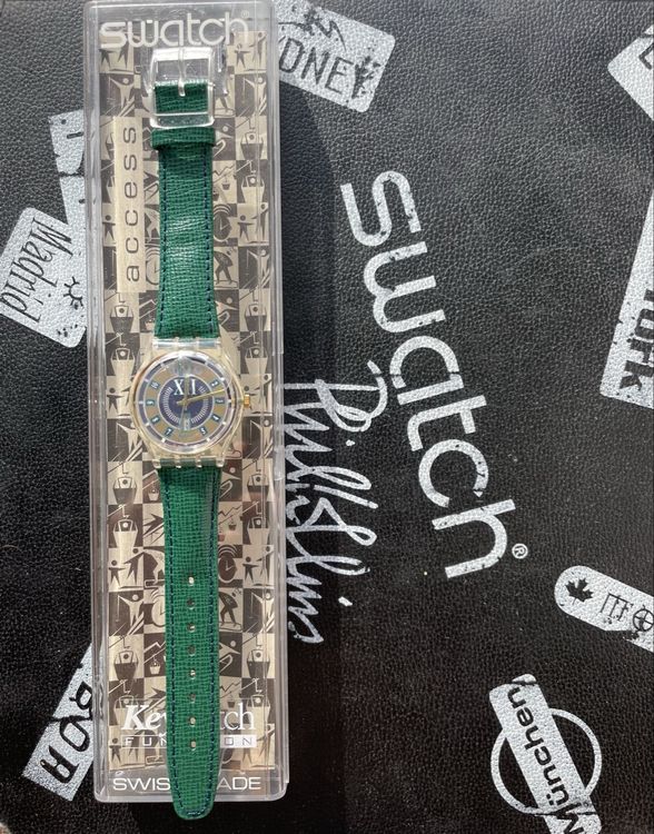 Swatch Uhr Gent Schnittlauch 1
