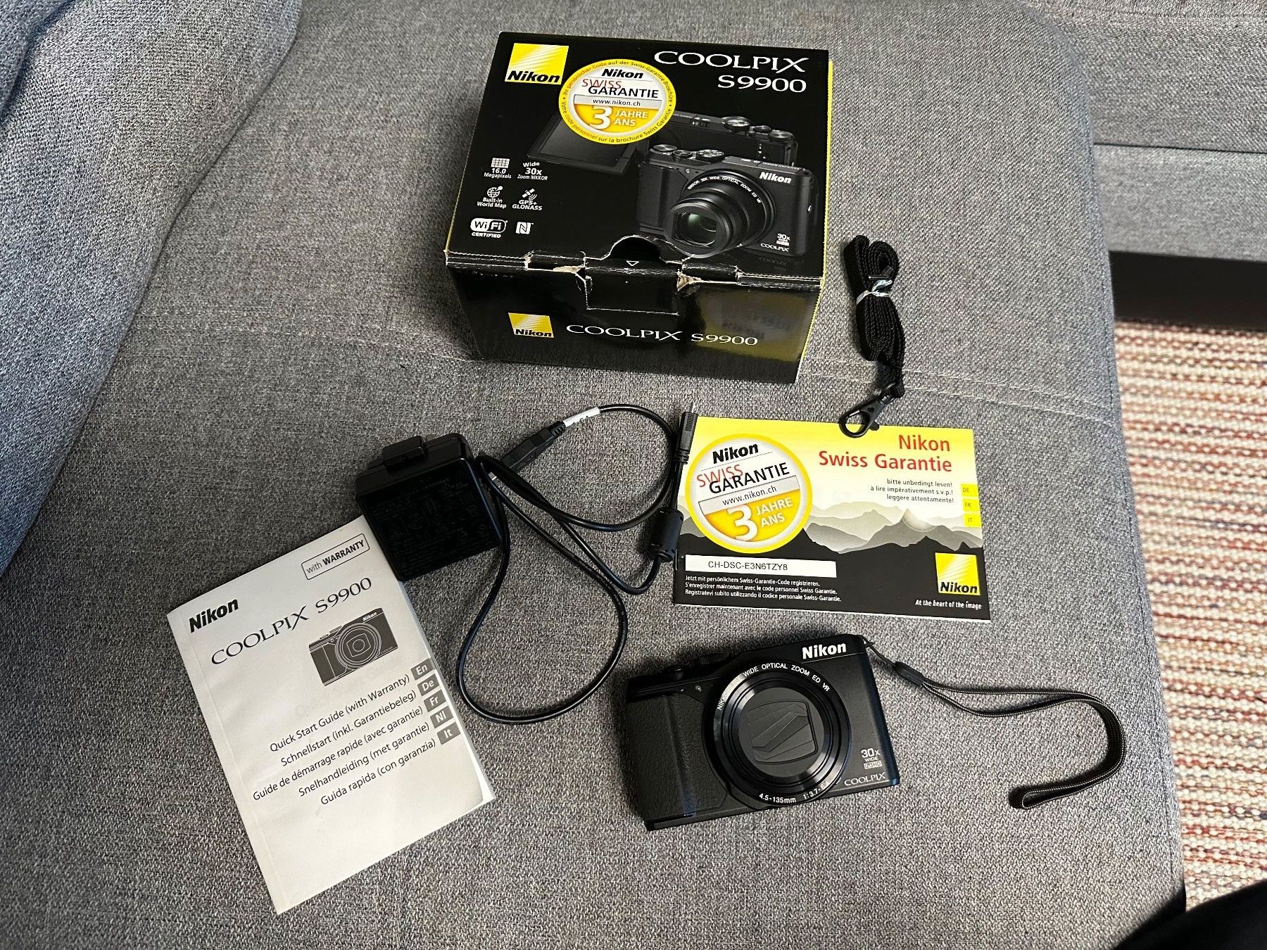 Nikon Kamera: Nikon Camera Coolpix S9900 – Gebraucht aus Ebikon von
