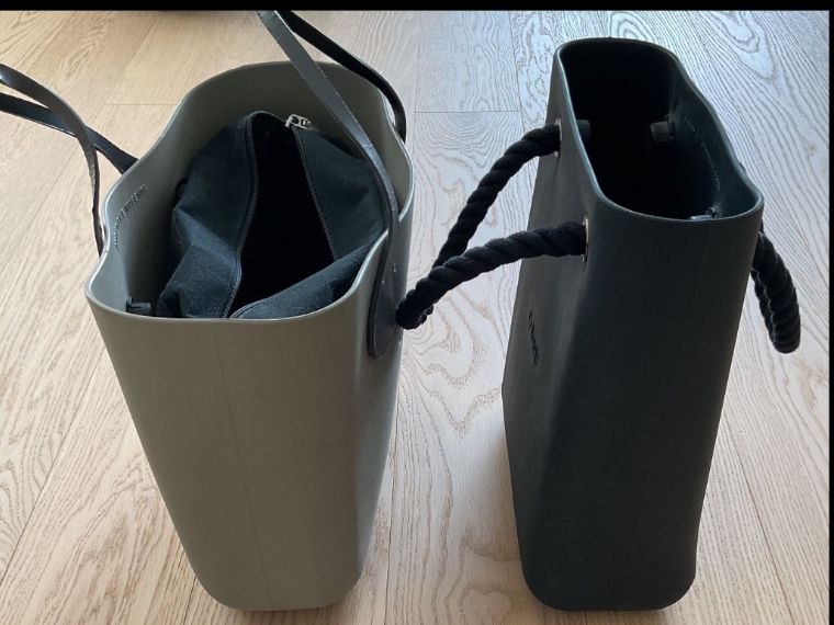 Obag Borse da donna: O Bags schwarz und grau – Usato da Turgi venduto da SvetlaM 1