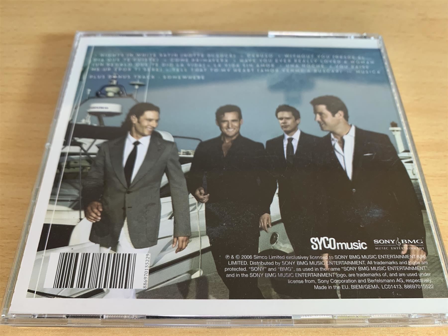 CD: Il Divo – Siempre – Usato da Rikon im Tösstal venduto da Alpenmutz 1