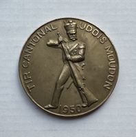 1950 Schützenmedaille Moudon Bronze unz