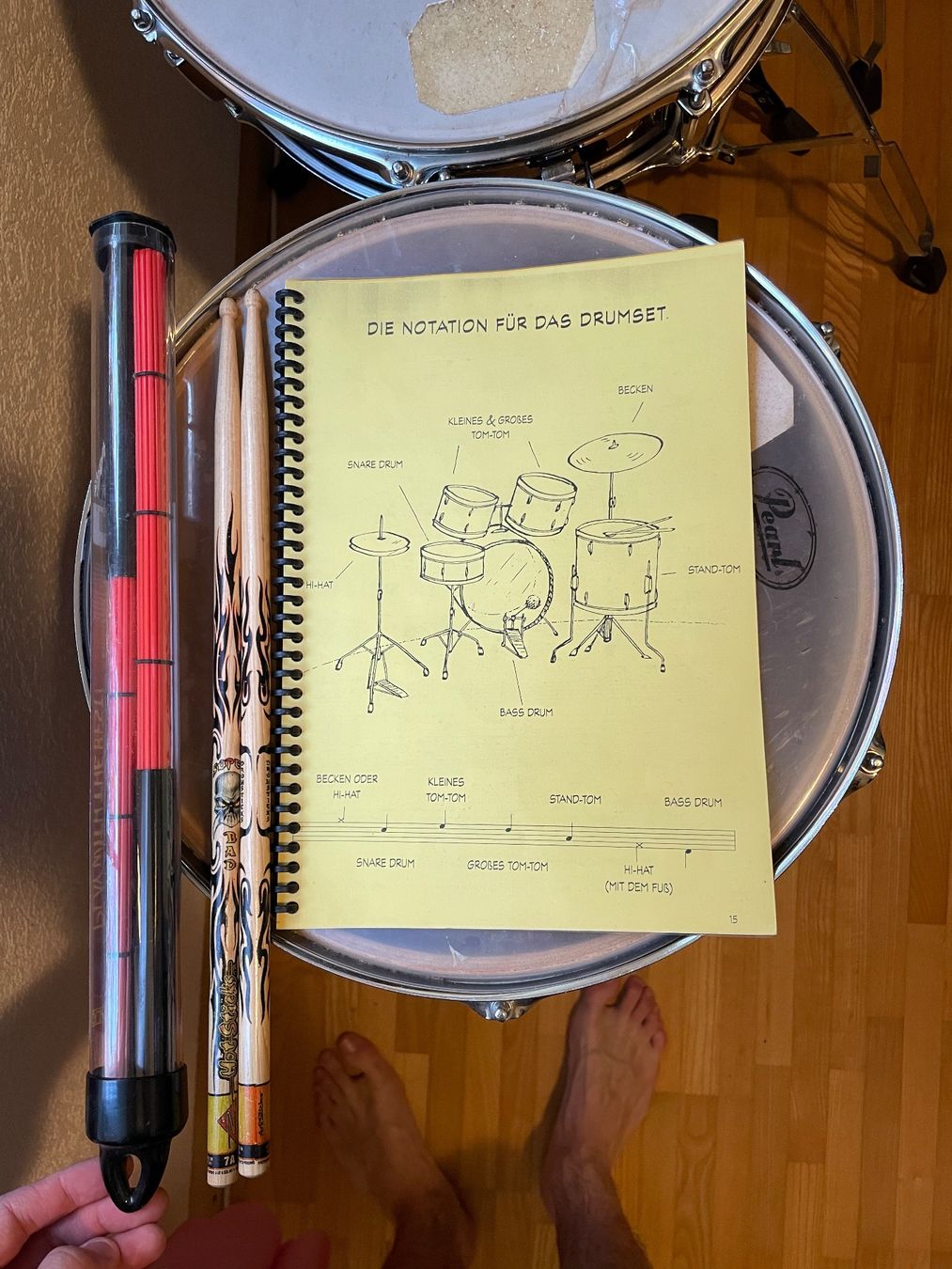 Instruments de musique: Pearl Forum Series Drumset – D'occasion à Birwinken par sch_gn9p 3
