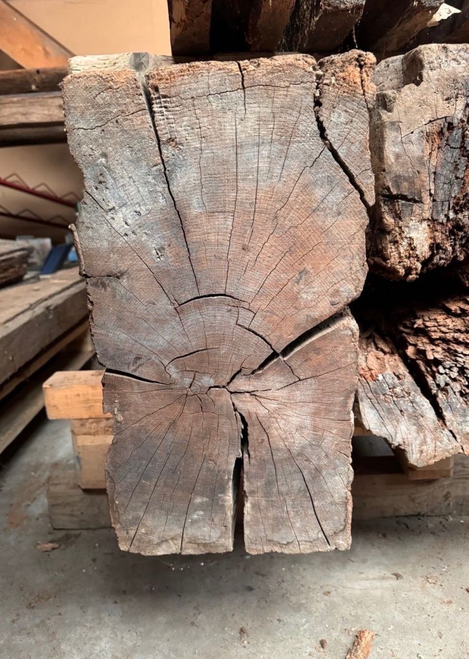 Articoli in legno: Eichenbalken – Usato da Breitenbach venduto da kaufmann-j 2