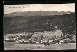 Dombresson /Val de Ruz, Gesamtansicht mi