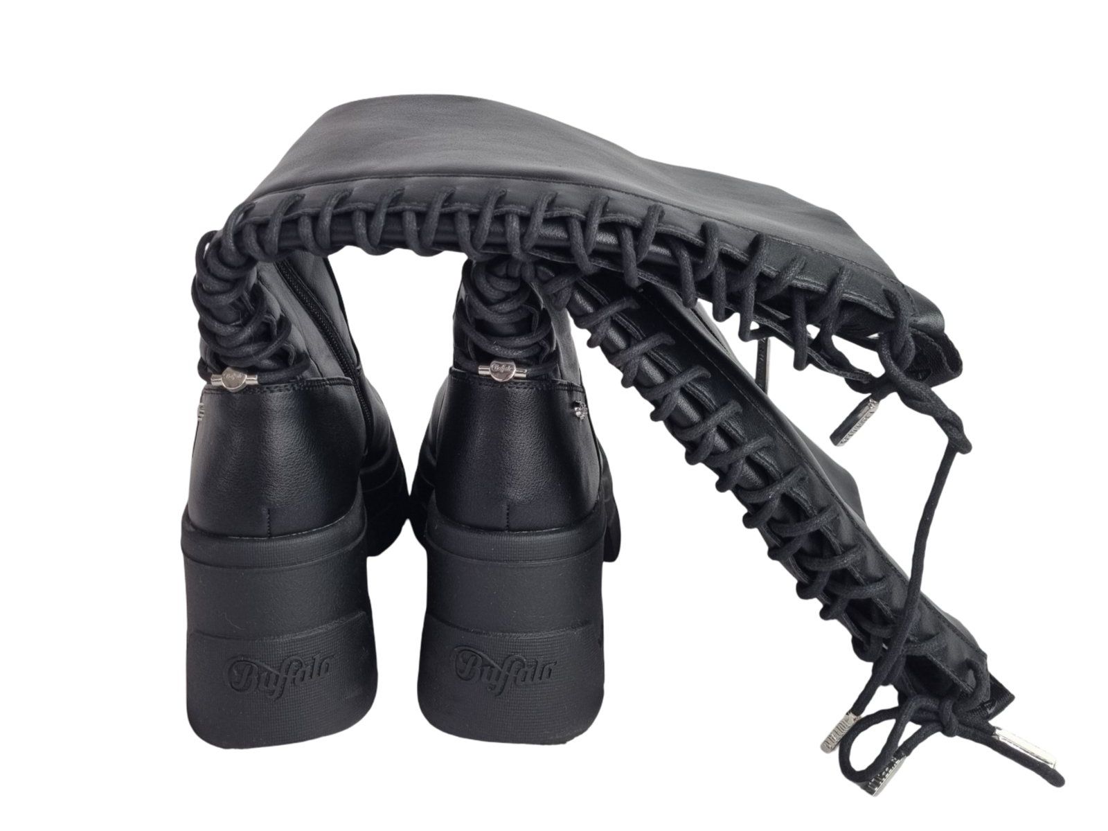 Buffalo Scarpe da donna: BUFFALO Stiefel Schwarz Gr. 38 – Usato da Wangen b. Olten venduto da Restwert_Wangen 2
