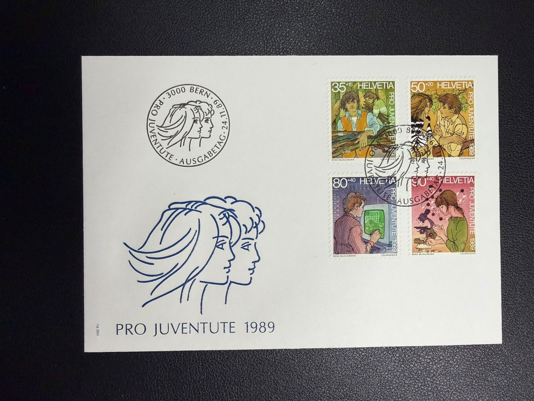 Alle Briefmarken: Pro Juventute 1989 FDC – Gebraucht aus oberrüti von jeanmei