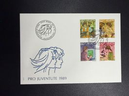 Pro Juventute 1989 FDC