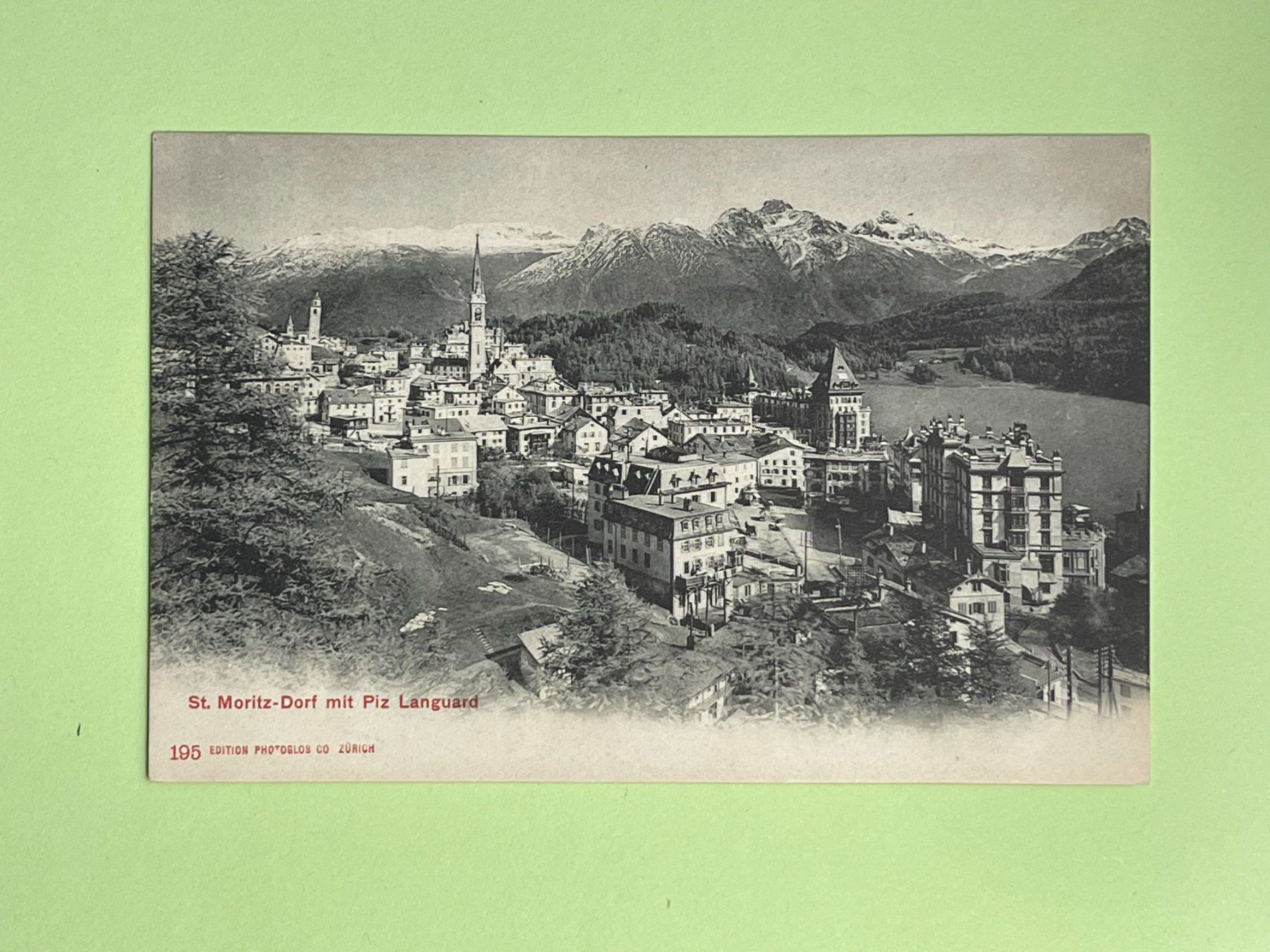 Cartoline postali: St-Moritz-Dorf – Usato da Steg VS venduto da _vinci_