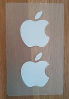 2 Apple Aufkleber