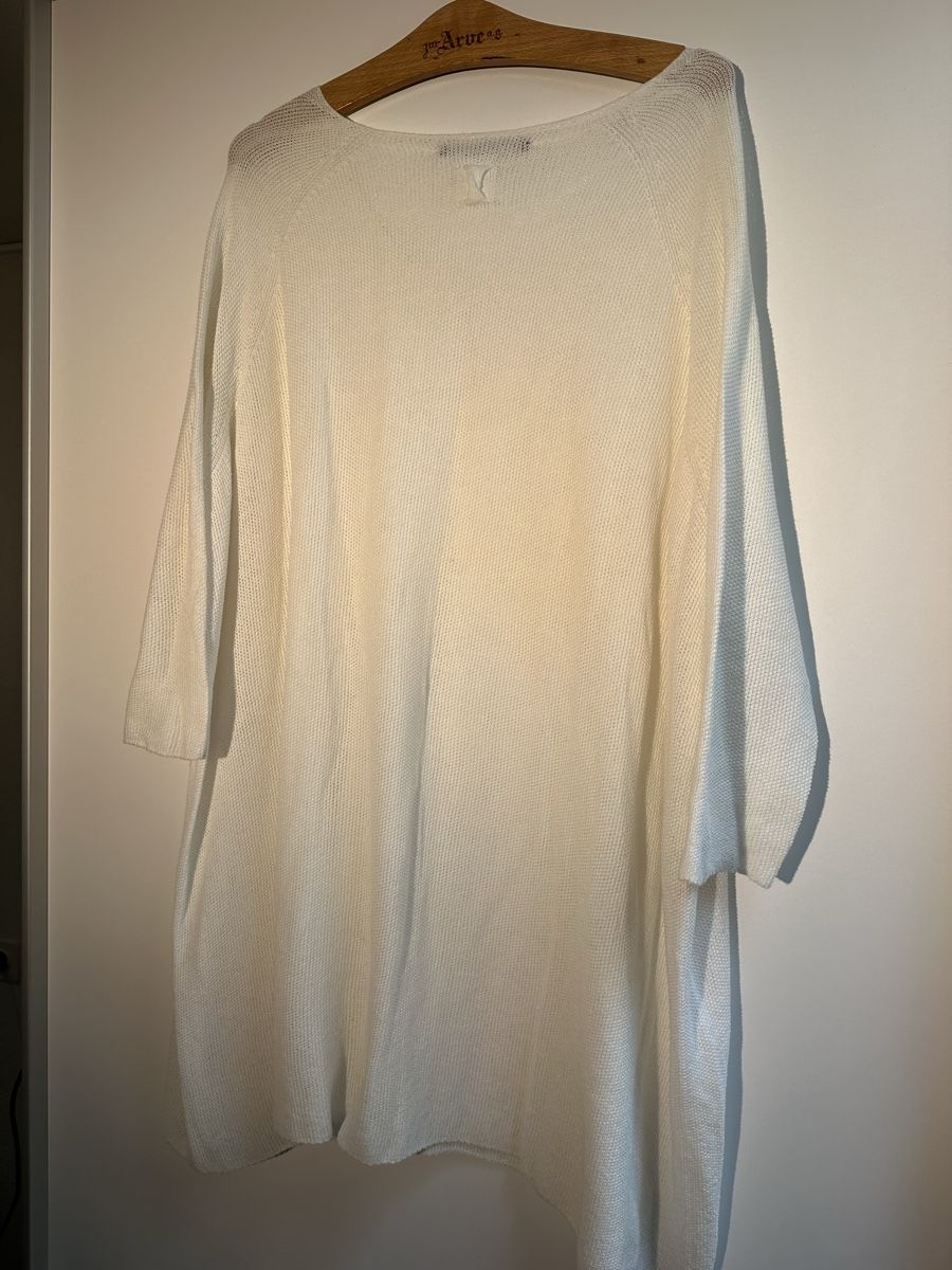 Top: Hannes Roether Damen-Top, weiss Gr. XL – Usato da Therwil venduto da jonasiw 7