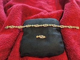 Millenium Brace with 25 brilliant cut diamonds (unique)