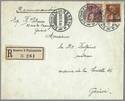 BRIEF, J4 + 127, 0 GENÈVE 26.XII.16, Ia, SCHÖN!
