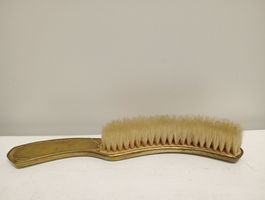 Elegante Vintage Bürste mit goldenem Griff aus Metal