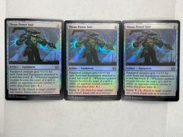 Thran Power Suit 3x Foil Magic The Gathering Karte