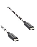 3A USB C auf USB C Ladekabel Nylon Datenkabel, 3 Meter