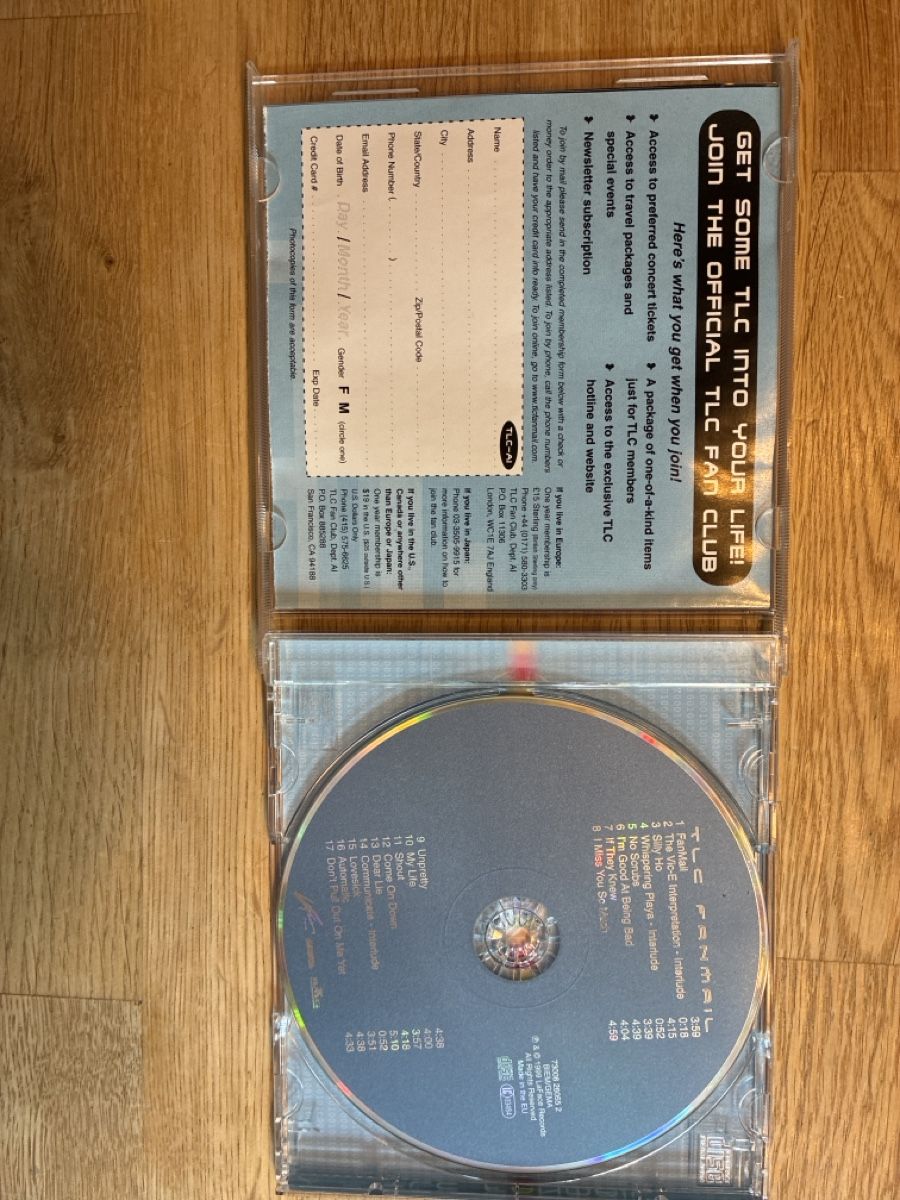 CD: TLC CD – Usato da Oberrindal venduto da Darmando 1