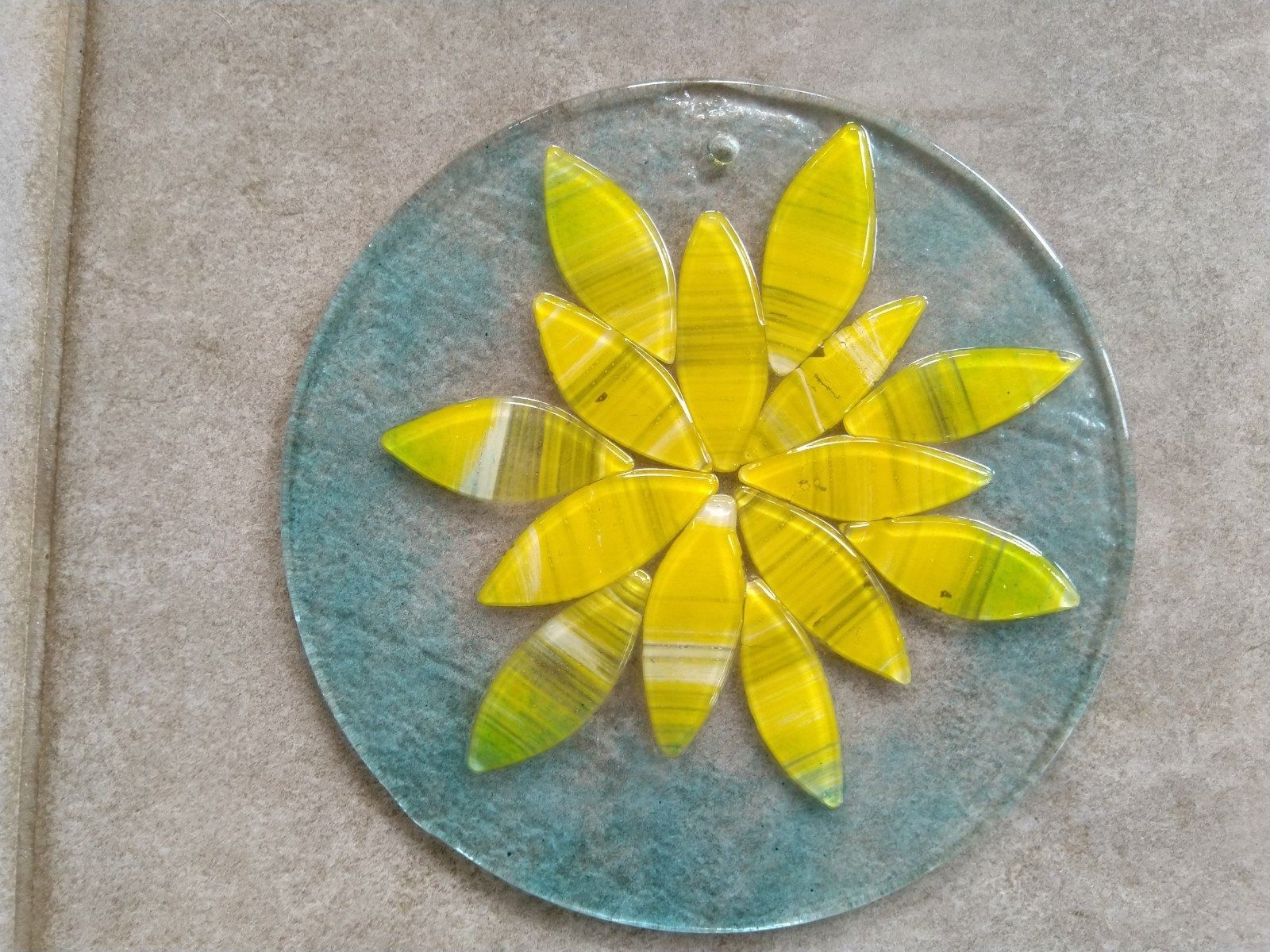 Poster & Bilder: Glasbild mit Blume – Gebraucht aus Aesch BL von Rerosa43 2