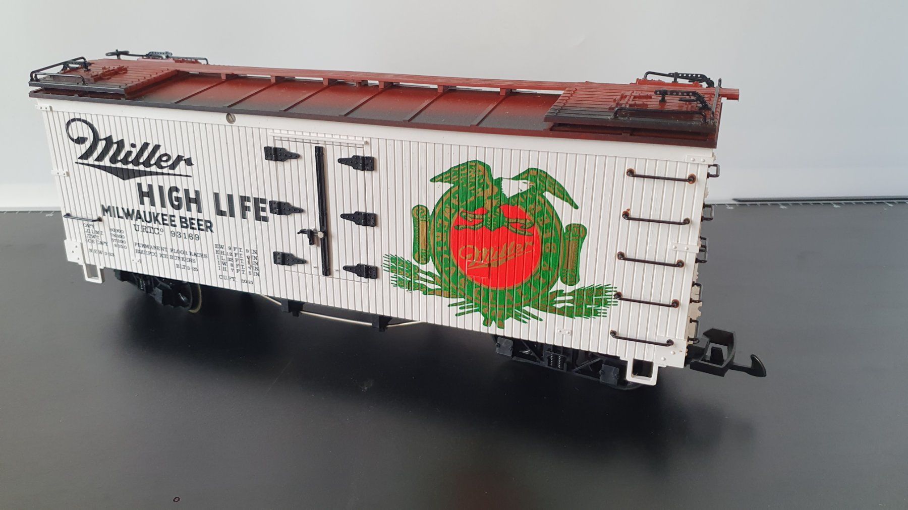 LGB Modellini di ferrovie: LGB: BOX CAR MILLER 4072 OVP – Usato da Biglen venduto da taunus82 2