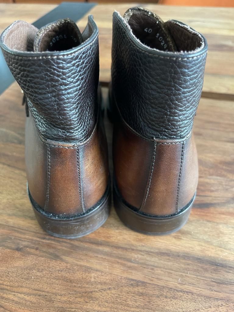 Scarpe da uomo: Leder Boots Stiefel Gr. 41 Neu! – Nuovo (secondo la descrizione) da Zürich venduto da AryaLia 2
