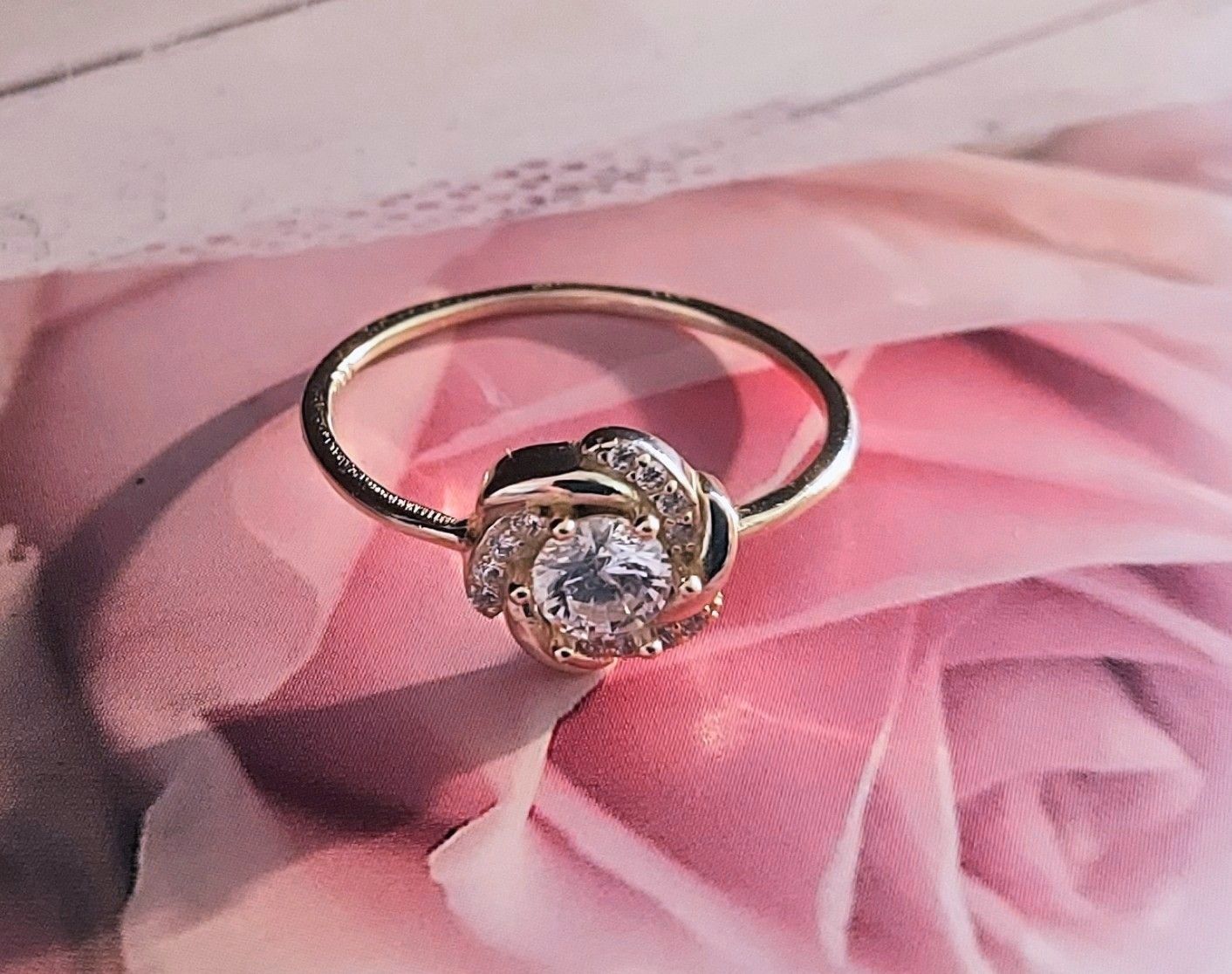 Ringe: Ring 14k vergoldet 925 Silber – Neu (gemäss Beschreibung) aus Ettenhausen TG von CH2300 2