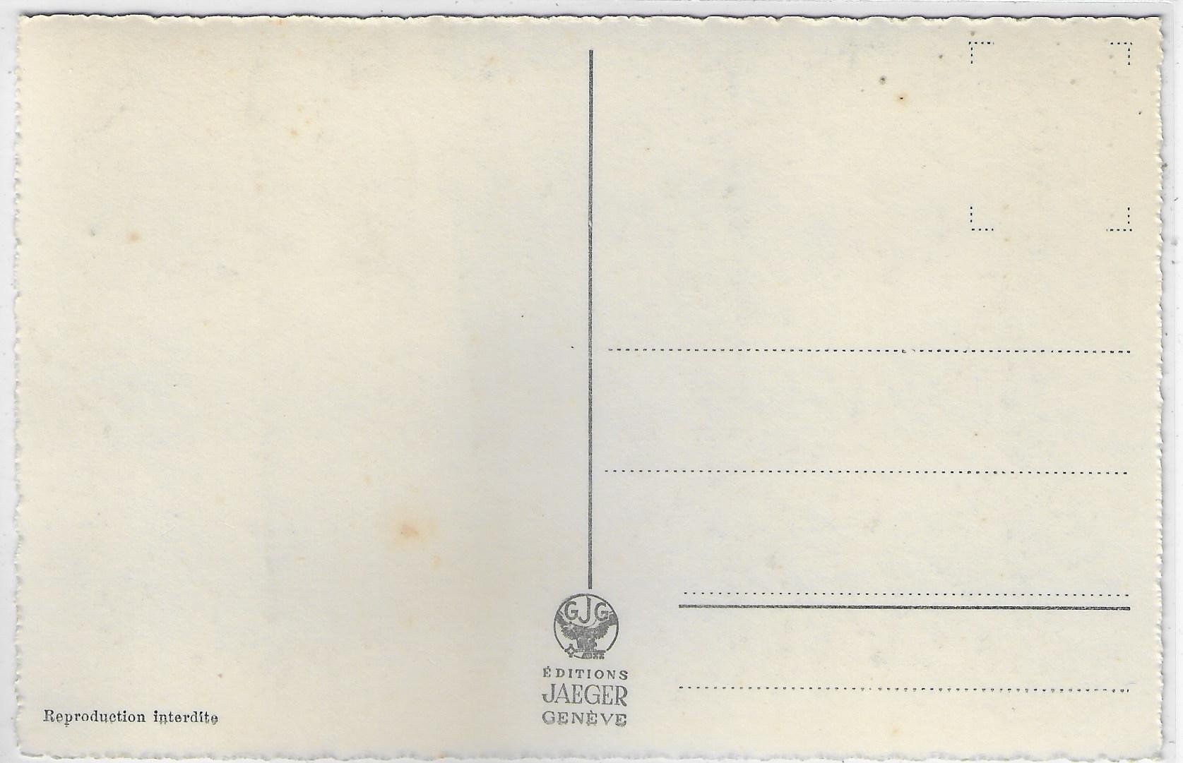Cartoline postali: Panorama du Lac Leman – Usato da Ettingen venduto da Kartenplanet 1