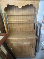 Holz Anrichte mit Schublade und Tueren, vintage, gebraucht