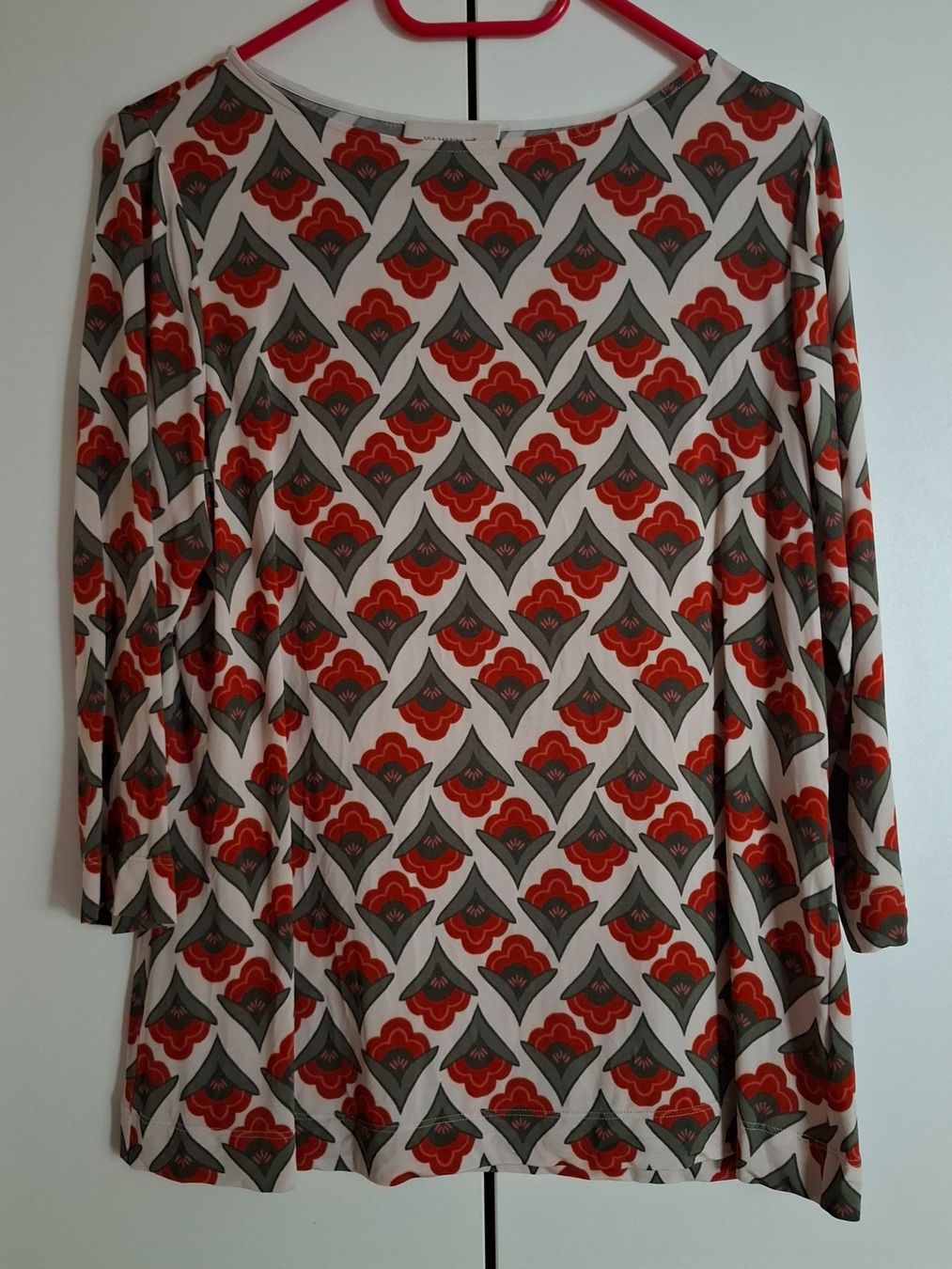 T-shirt: Damen 3/4-Arm Shirt, bunt, Gr.42 – Usato da Sisseln AG venduto da Tropea4334