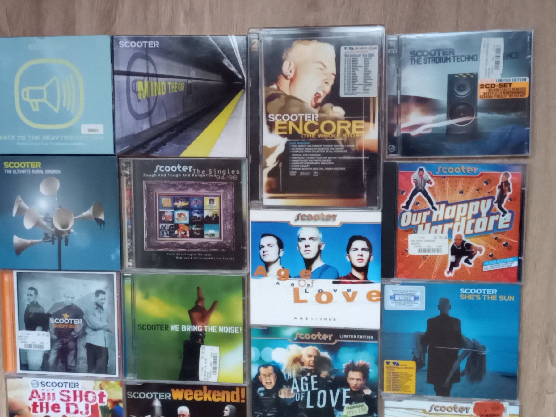 CD: SCOOTER - Sammlung - 24 CDs und 2 DVDs – Usato da Spiez venduto da egonolsen 1