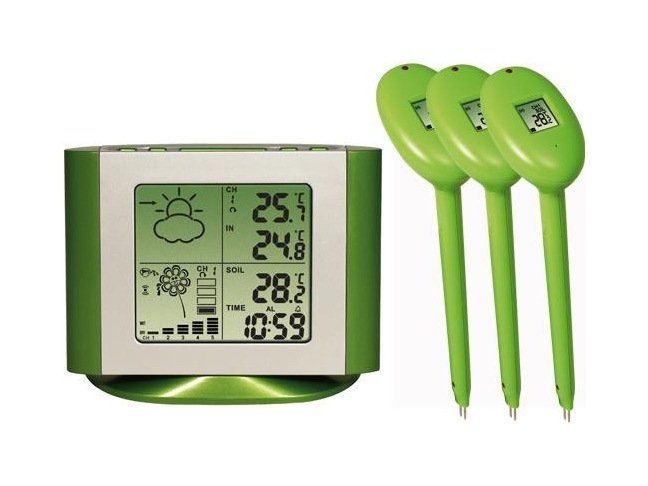 Funkwetterstation mit Feuchtigkeitsmesser für Pflanzen Kaufen auf Ricardo
