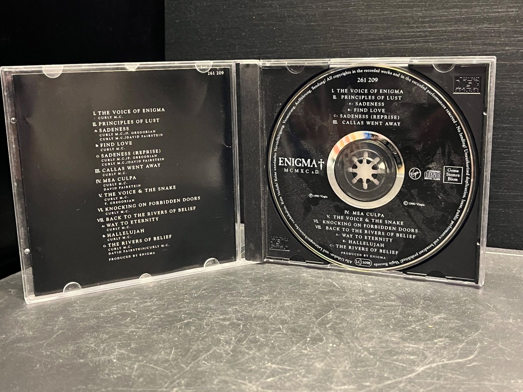 CD: Enigma - MCMXC a.D. - SRA03D – Usato da Küsnacht ZH venduto da pdproject 2
