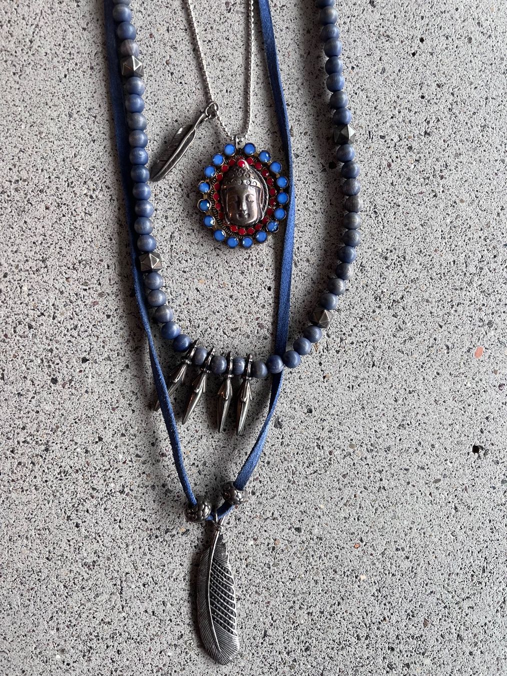 Catenine: Buddha Kette Designstück – Usato da Richterswil venduto da Solemare47Nicole 1