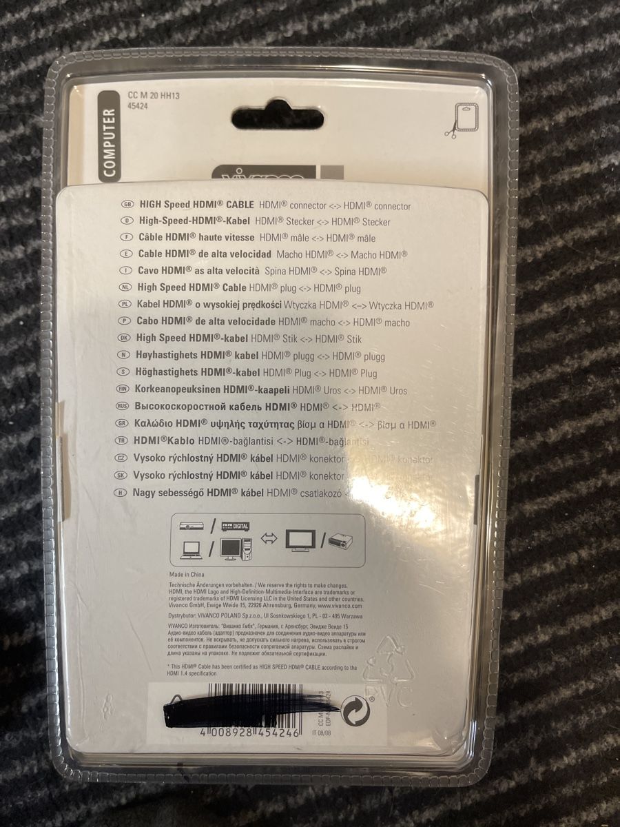 Cavi: HDMI High Speed Kabel 2 m  computerneuu – Usato da Bad Zurzach venduto da Cuore34 2