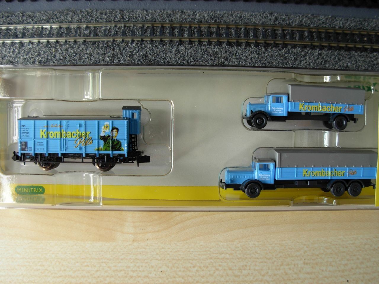 Trix Modellini di ferrovie: N: SBB Bierwagen-Set – Nuovo e nell'imballaggio originale da Oberrieden venduto da Hobbyschiff 1