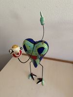 Pop Art Pappmaché Figur Paul Degen Herz 60cm 80er Jahre