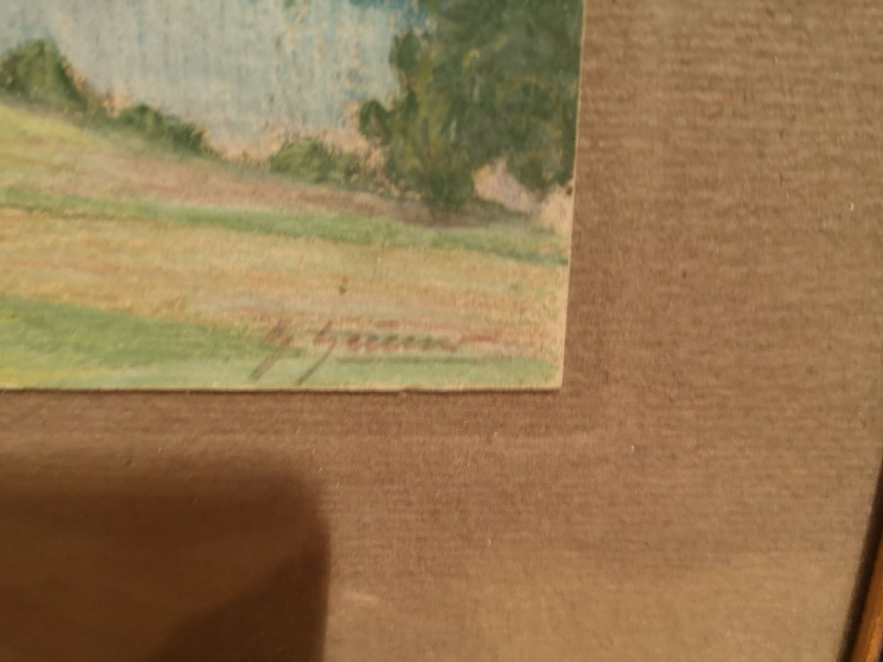 Gemälde: PAYSAGE SIGNÉ – Gebraucht aus Genève von Qanil77 2