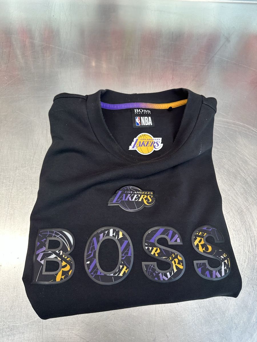Hugo Boss Maglioni & Felpe: Boss Lakers NBA Pullover Schwarz – Usato da Schwende venduto da weesli 5